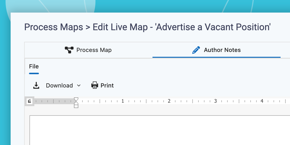 Notes for process mappers