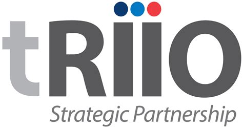 tRIIO written in grey/brown