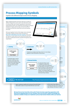 two pages stacked on top of each other, with blue boxes and black text